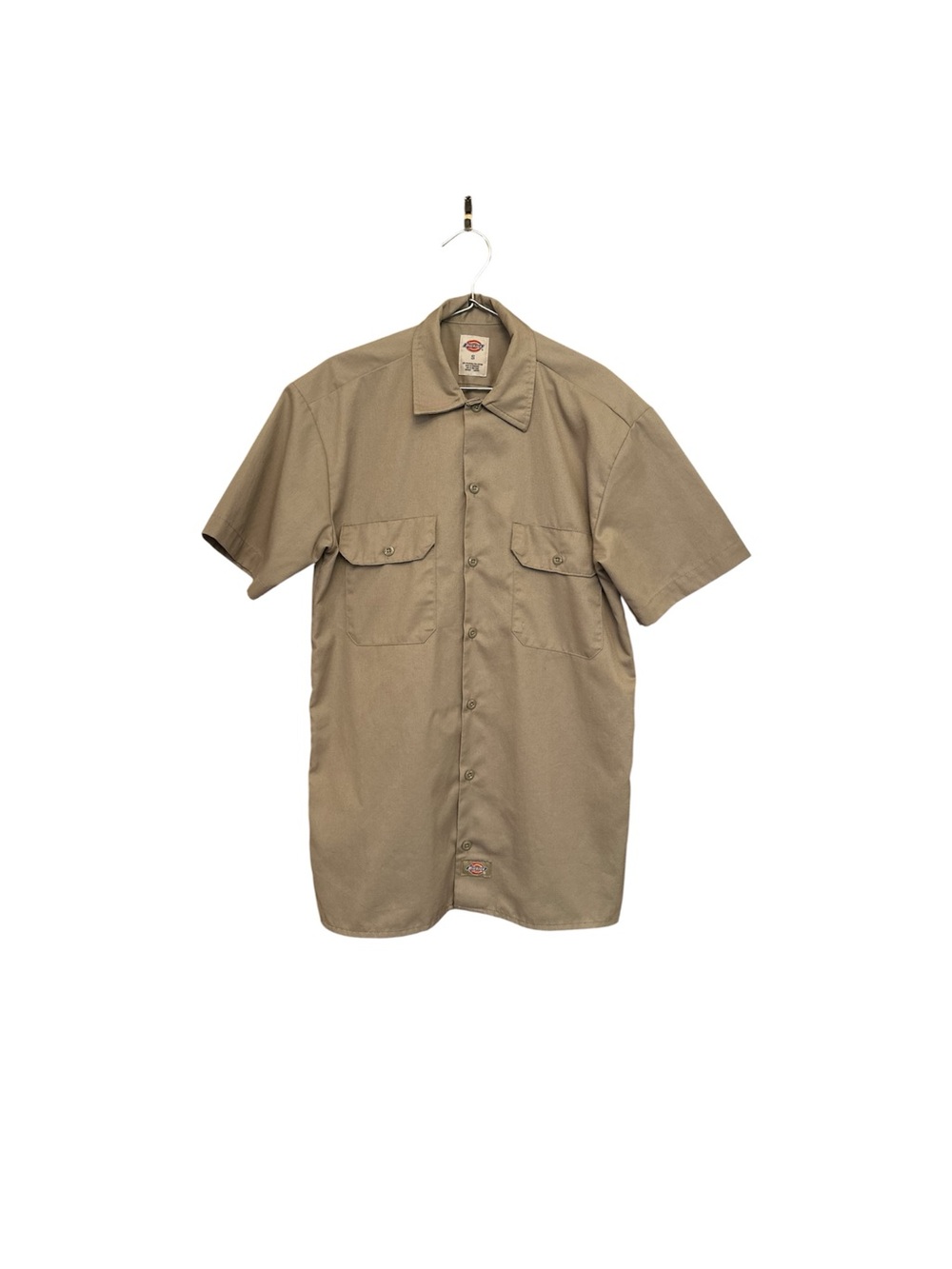 Dickies Short Sleeve Work Shirt in Khaki